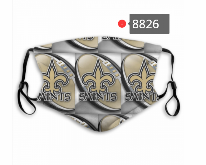 New Orleans Saints #4 Dust mask with filter